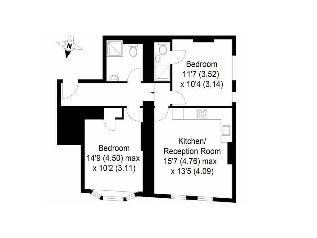 Camden Central - Boutique Apartment London Værelse billede
